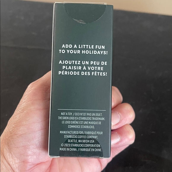 🌟2023 Starbucks Keychain Cold Cup Ornament RED Bling Tumbler 🌟 - Picture 2 of 2